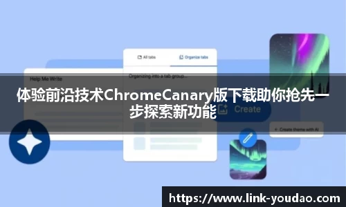 体验前沿技术ChromeCanary版下载助你抢先一步探索新功能